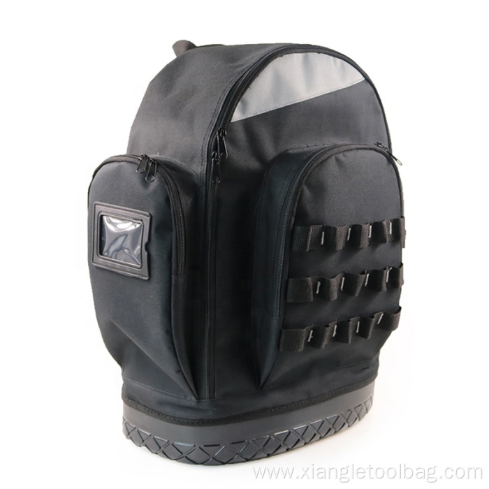 Heavy Duty Tool Backpack with Bottom Toolbag